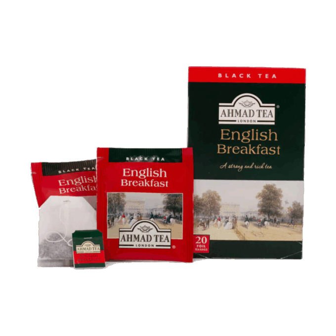 Té Ahmad® English Breakfast 20 unid.