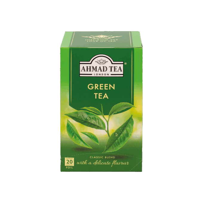 Té Ahmad® Verde 20 unid.