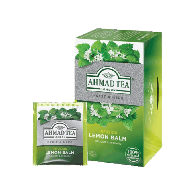 Té Ahmad® Bálsamo de Limón 20 unid.