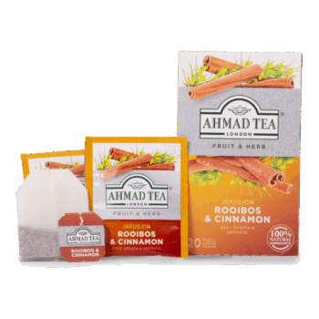 Té Ahmad® Rooibos & Canela 20 unid.