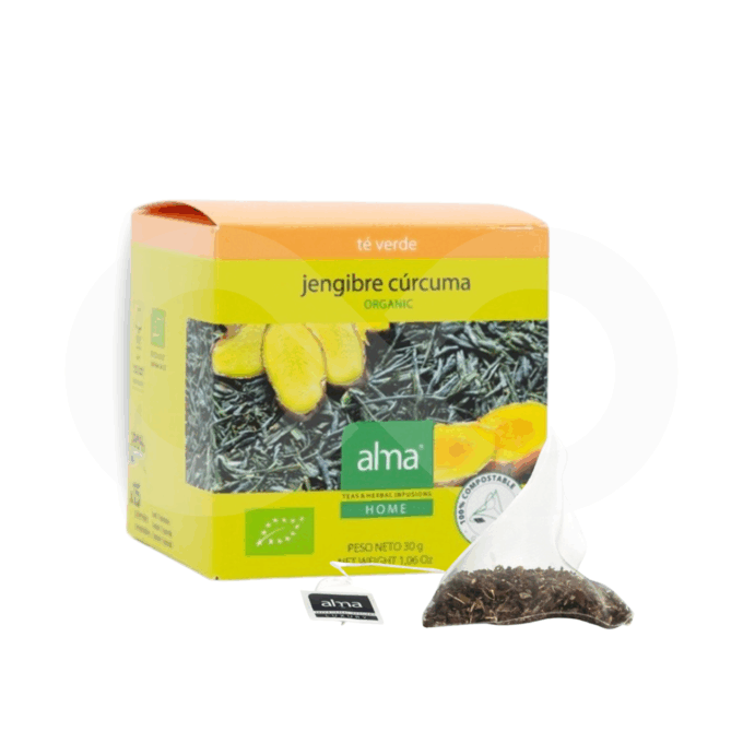 Té Alma® Jengibre Cúrcuma 15 unid.