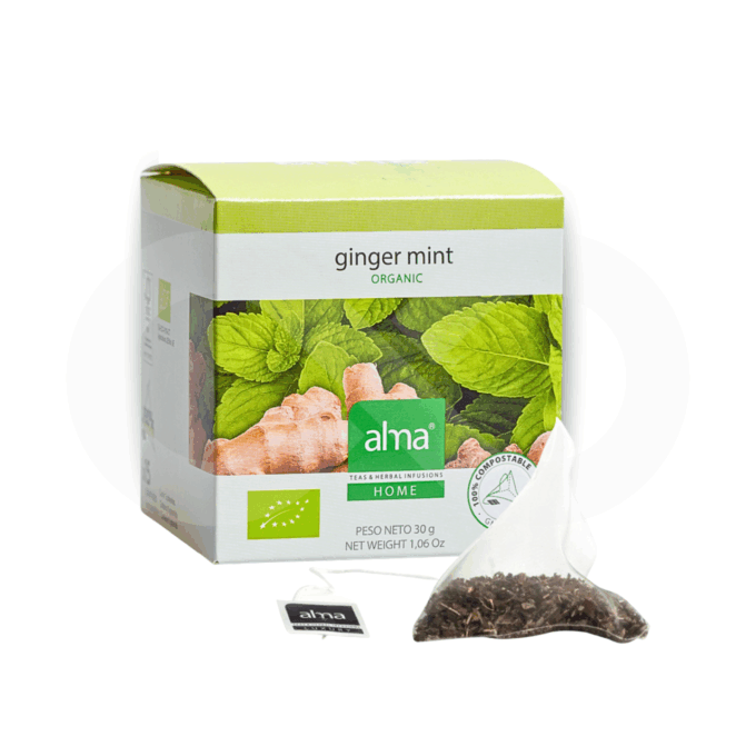 Té Alma® Ginger Mint 15 unid.