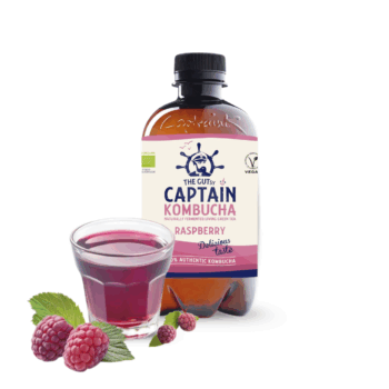 Té helado The Gutsy Captain® Kombucha Raspeberry 400 ml