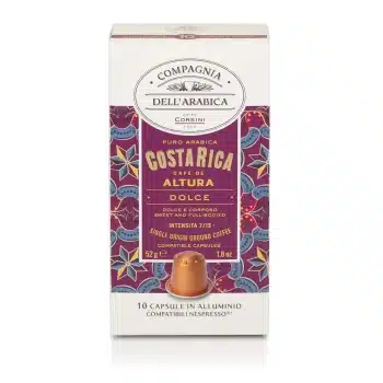 Capsulas Compatibles Nespresso® Compagnia Dell’Arabica® Costa Rica 10 unid.