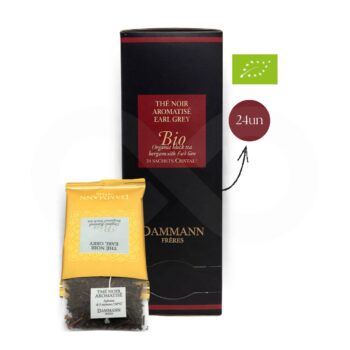 Té Dammann Frères® Earl Grey Bio 24 unid.