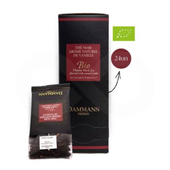 Té Dammann Frères® Arome Naturel de Vanille Bio 24 unid.