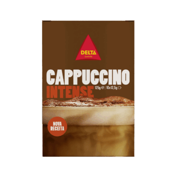 Café Soluble Delta Cafés® Cappuccino Intense 10 x 12.5g