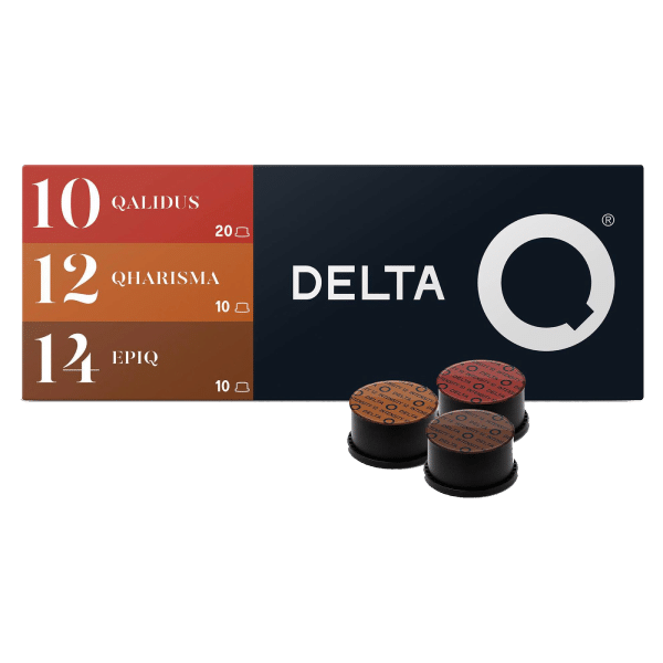 Delta Q - Intensidades Altas Pack Variedad - 40 Cápsulas : : Salud  y cuidado personal