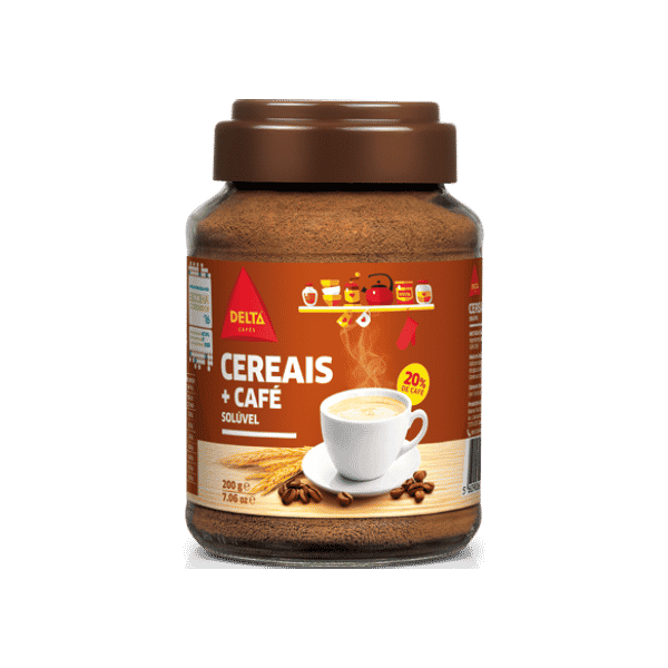 Multicoffee » Soluble Delta Cafés® Cereais + Café 200g