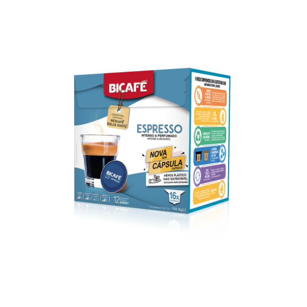 Multicoffee » Capsulas Compatibles Dolce Gusto® Kaffa® Forte 16 unid.