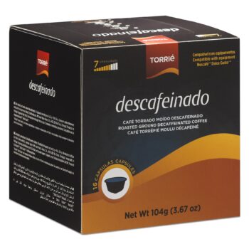 Capsulas Compatibles Dolce Gusto® Torrie® Decaf 16 unid.