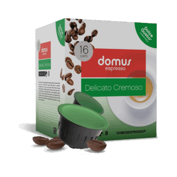 Capsulas Compatibles Dolce Gusto® Domus® Delicato Cremoso 16 unid.