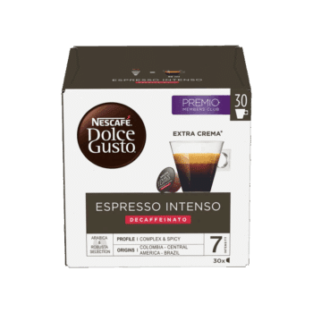 Capsulas Nescafé® Dolce Gusto® Espresso Intenso Decaf XL 30 unid.