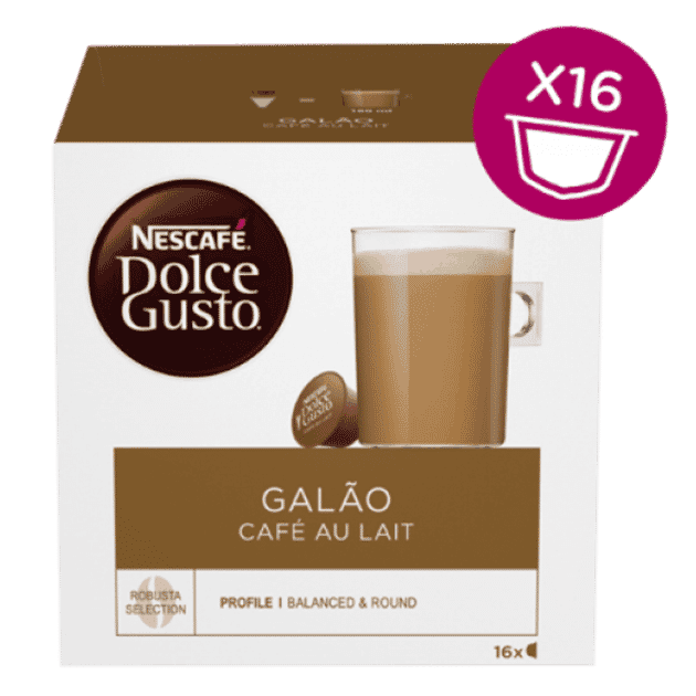 Multicoffee » Capsulas Nescafé® Dolce Gusto® Café au Lait 16 unid.