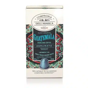 Capsulas Compatibles Nespresso® Compagnia Dell’Arabica® Guatemala 10 unid.
