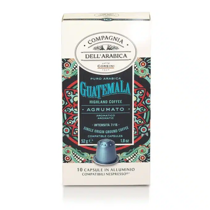 Capsulas Compatibles Nespresso® Compagnia Dell’Arabica® Guatemala 10 unid.