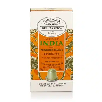 Capsulas Compatibles Nespresso® Compagnia Dell’Arabica® India 10 unid.