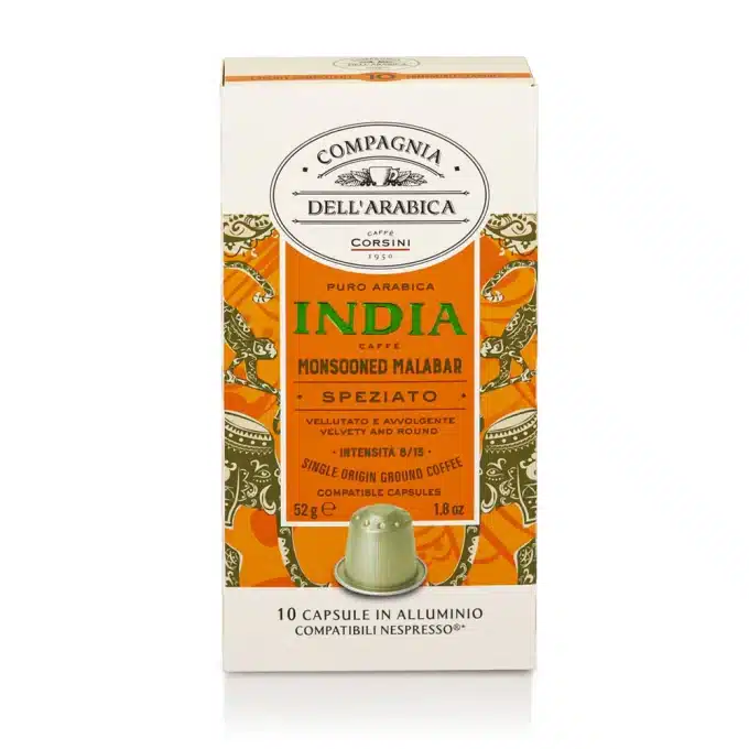 Capsulas Compatibles Nespresso® Compagnia Dell’Arabica® India 10 unid.