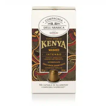 Capsulas Compatibles Nespresso® Compagnia Dell’Arabica® Kenya 10 unid.