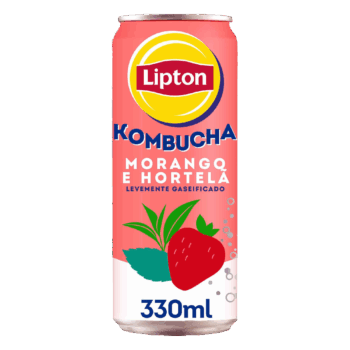 Té helado Lipton® Kombucha Fresa y Menta 330ml