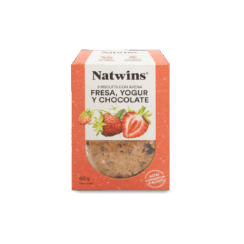Galletas Natwins® Fresa, Yogur y Chocolate 5 unid
