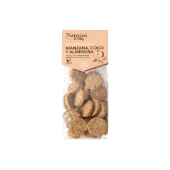 Galletas Natwins® Avena, Manzana, Coco y Almendra 200g
