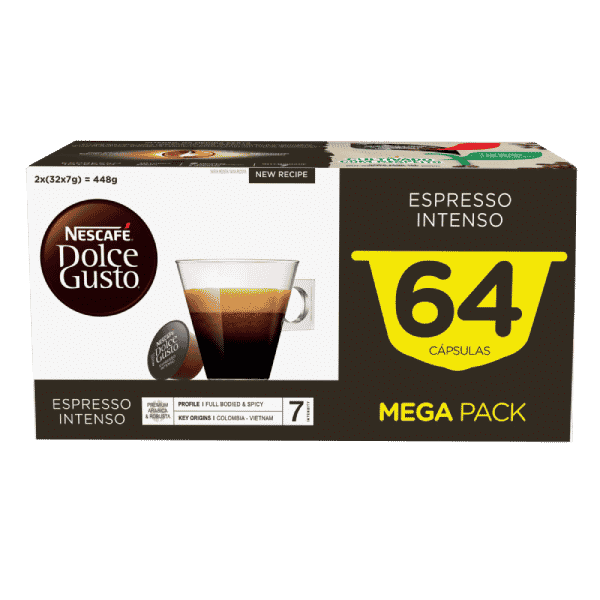 Multicoffee » Capsulas Nescafé® Dolce Gusto® Espresso Intenso Mega