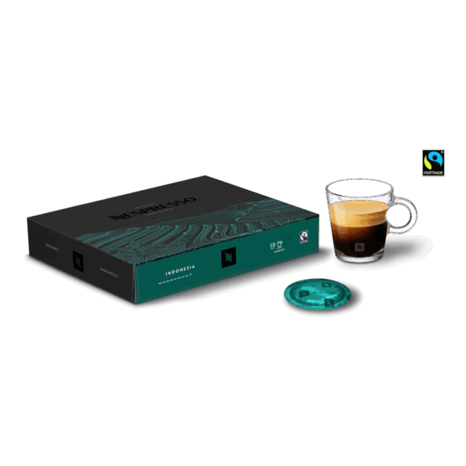 Capsulas Nespresso® Pro Indonesia Fairtrade 50 unid.