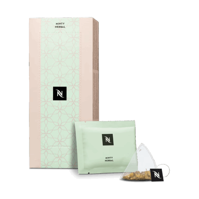 Té Nespresso® Minty Herbal 25 unid.