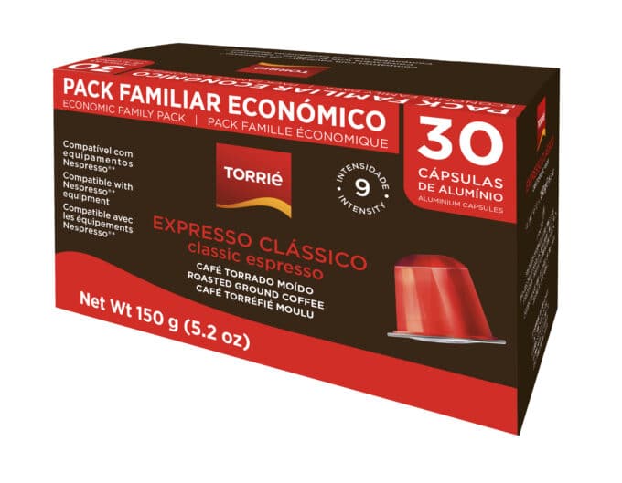Cápsulas compatibles Aluminio Nespresso® Torrié® Expresso Classico 30 unid.