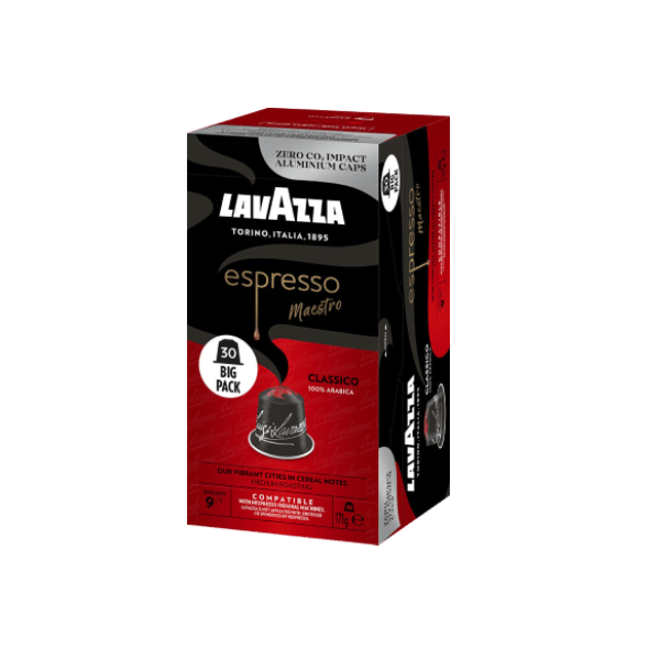 Multicoffee » Capsulas Compatibles Nespresso® Lavazza® Classico XL 30 unid.