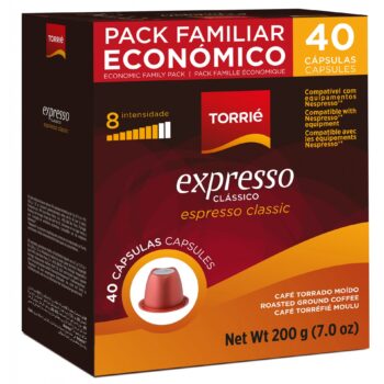 Capsulas Compatibles Nespresso® Torrié® Expresso 40 unid.
