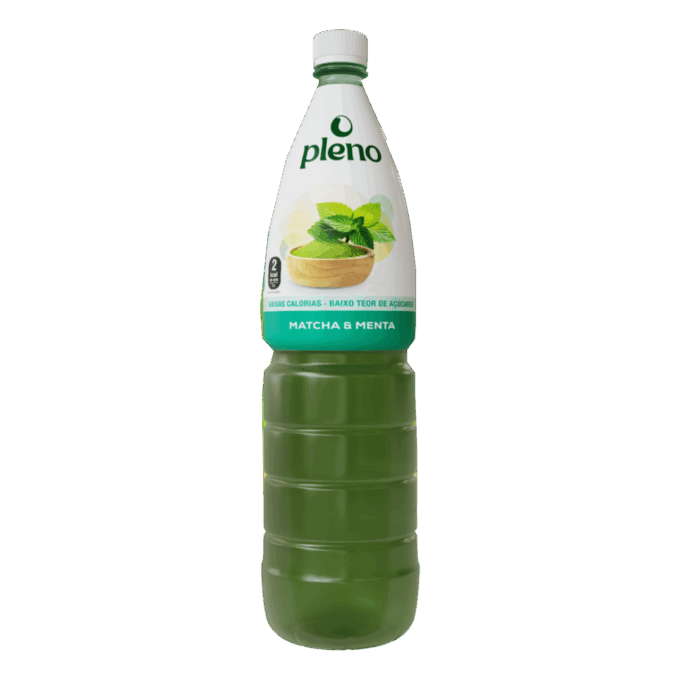 Pleno® Tisanas Matcha y Menta 330ml